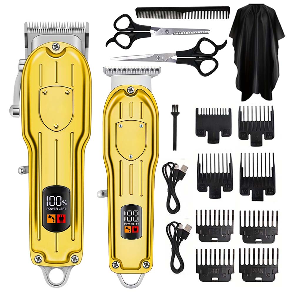 Men'S Grooming Guide - 디지털 디스플레이, T-블레이드 트리머, 헤어 클리퍼