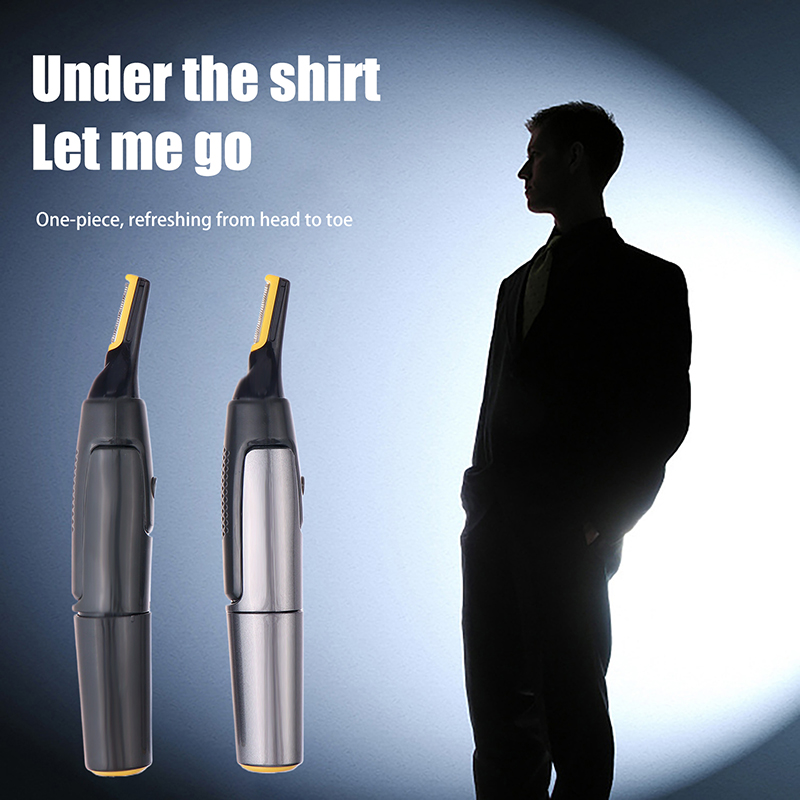 Men'S Grooming Electric Trimmer - 초박형 전기 코털 및 귀털 트리머: