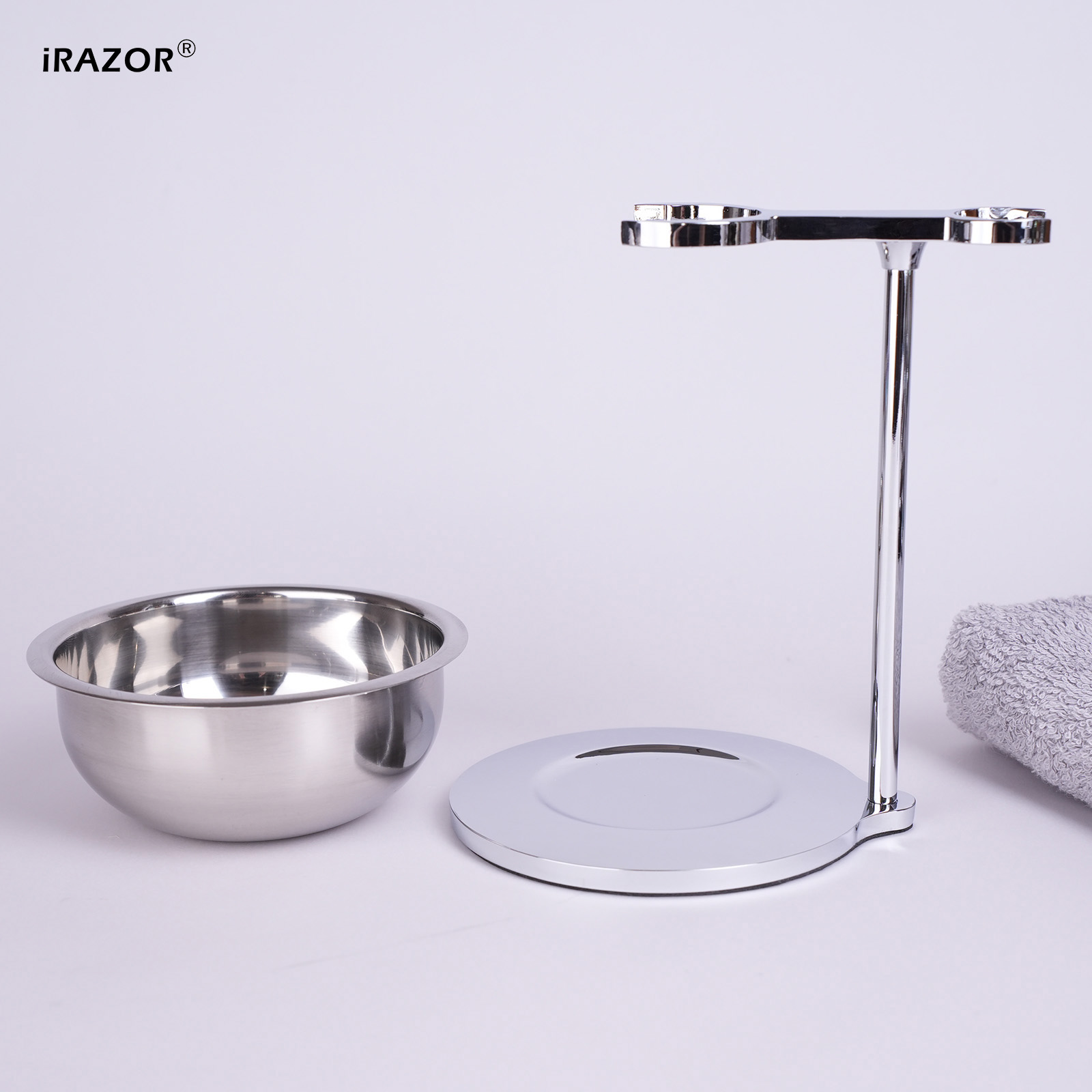 Men'S Beard Grooming - iRAZOR 남성용 면도기 및 브러시 스탠드