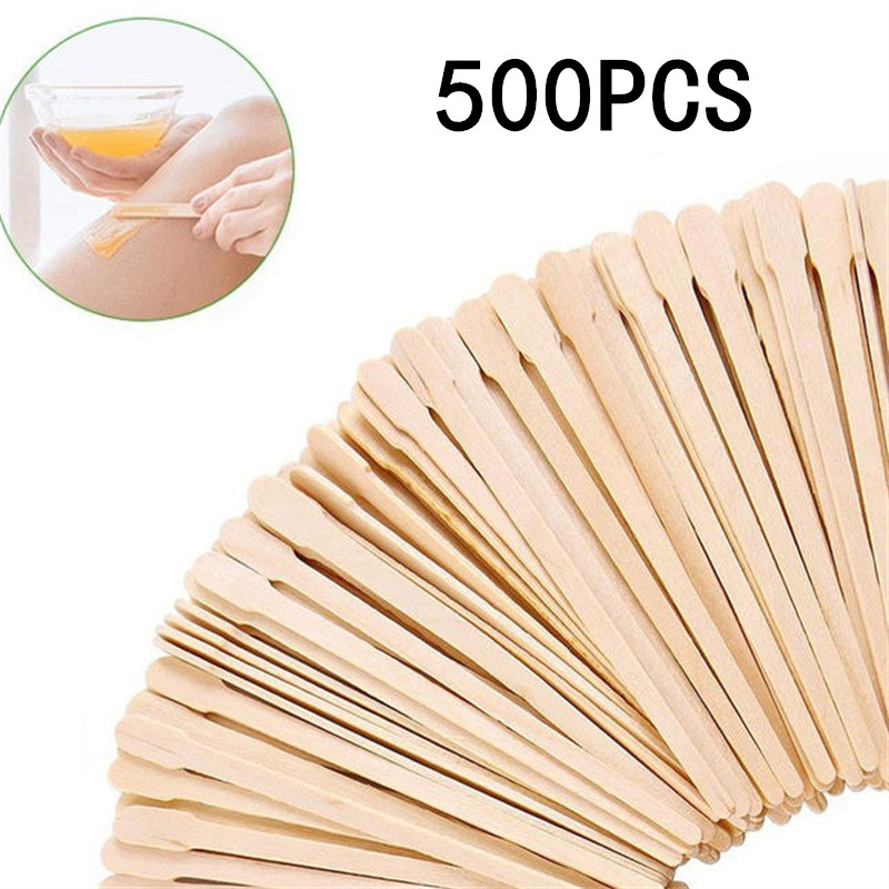 Hair Wax Stick - 여성용 나무 제모 스틱 일회용 제모