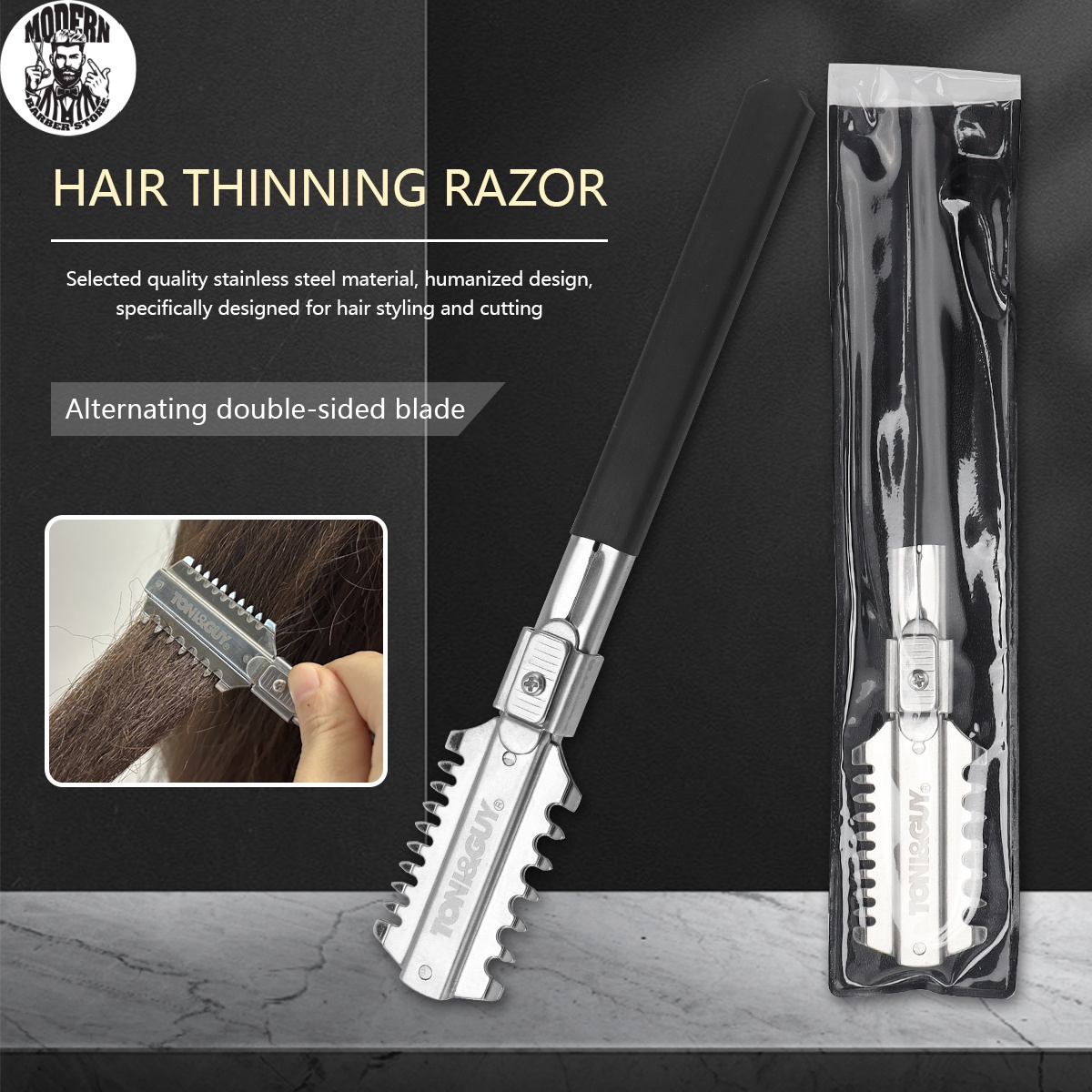 Men'S Grooming Clippers - 살롱 이중날 면도기 이발칼 수동 헤어