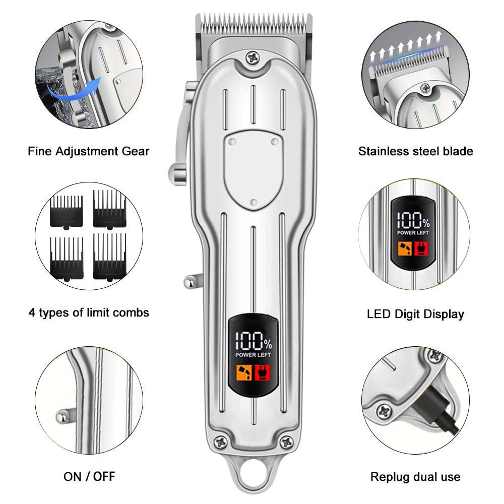 남성용 전문 헤어 클리퍼 - 무선 이발기 및 그루밍용  - Men'S Grooming Guide 리뷰 및 가격