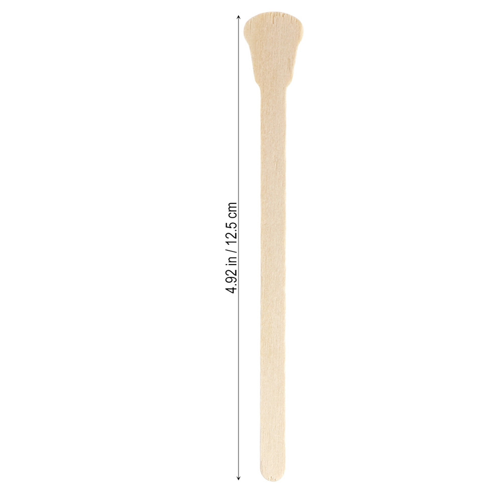 500개 나무 왁싱 스패츌라 일회용 둥근 끝 왁스 스틱 - Hair Wax Stick 리뷰 및 가격
