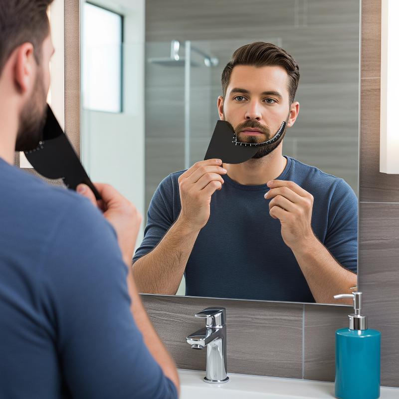 남성용 수염 정리 도구 헤어라인 강화 카드 긁힘 방지  - Men'S Grooming Guide 리뷰 및 가격