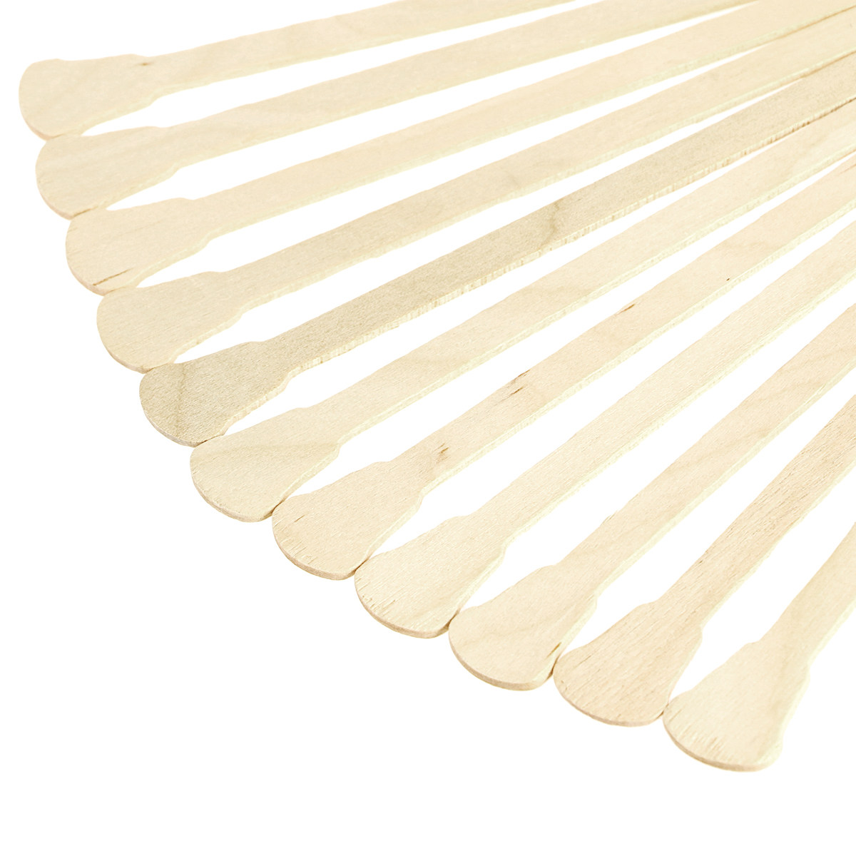 200개 나무 왁싱 스패출라 일회용 혀 누르개 둥근 끝 - Hair Wax Stick 리뷰 및 가격