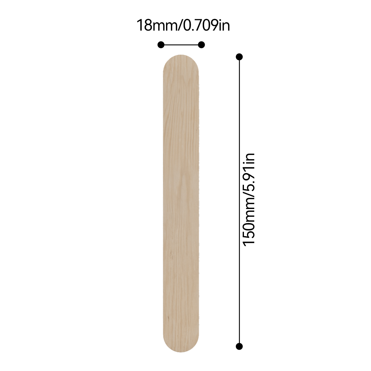 10개입 일회용 천연 나무 왁싱 스틱, 15CM 다용도 - Hair Wax Stick 리뷰 및 가격