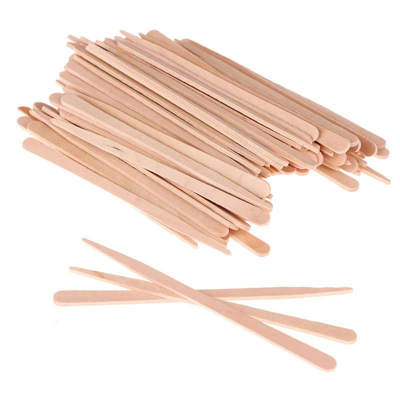 50/100Pcs 여자, 왁스 왁싱, 일회용 스틱, 미 - Hair Wax Stick 리뷰 및 가격