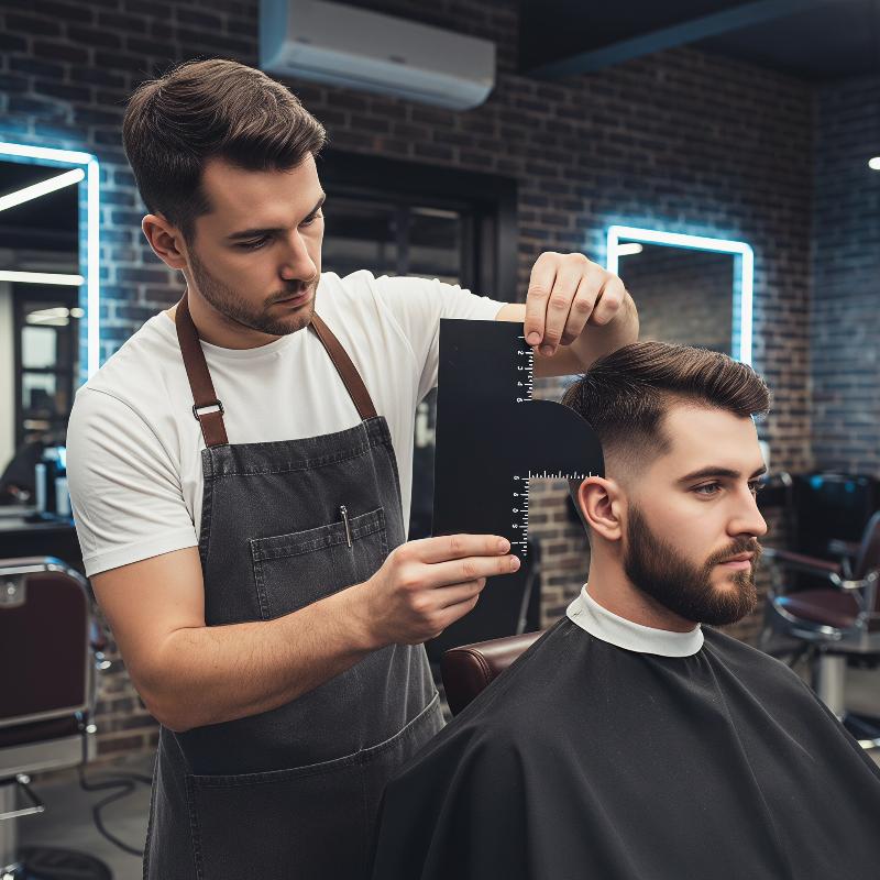 헤어라인 수염 모양 만들기 가이드 카드 전문 라인업 도 - Men'S Grooming Guide 리뷰 및 가격
