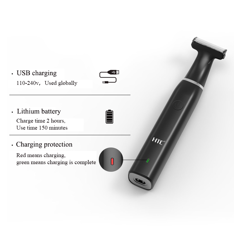 HTC 남성용 전기 사타구니 헤어 트리머 음모 헤어 트 - Men'S Grooming Electric Trimmer 리뷰 및 가격