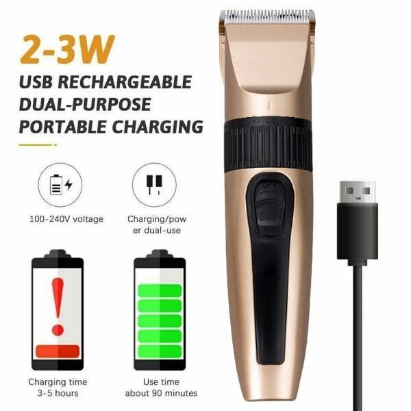 전문가용 무선 헤어 클리퍼 트리머 키트, 4개 부착물( - Men'S Grooming Clippers 리뷰 및 가격