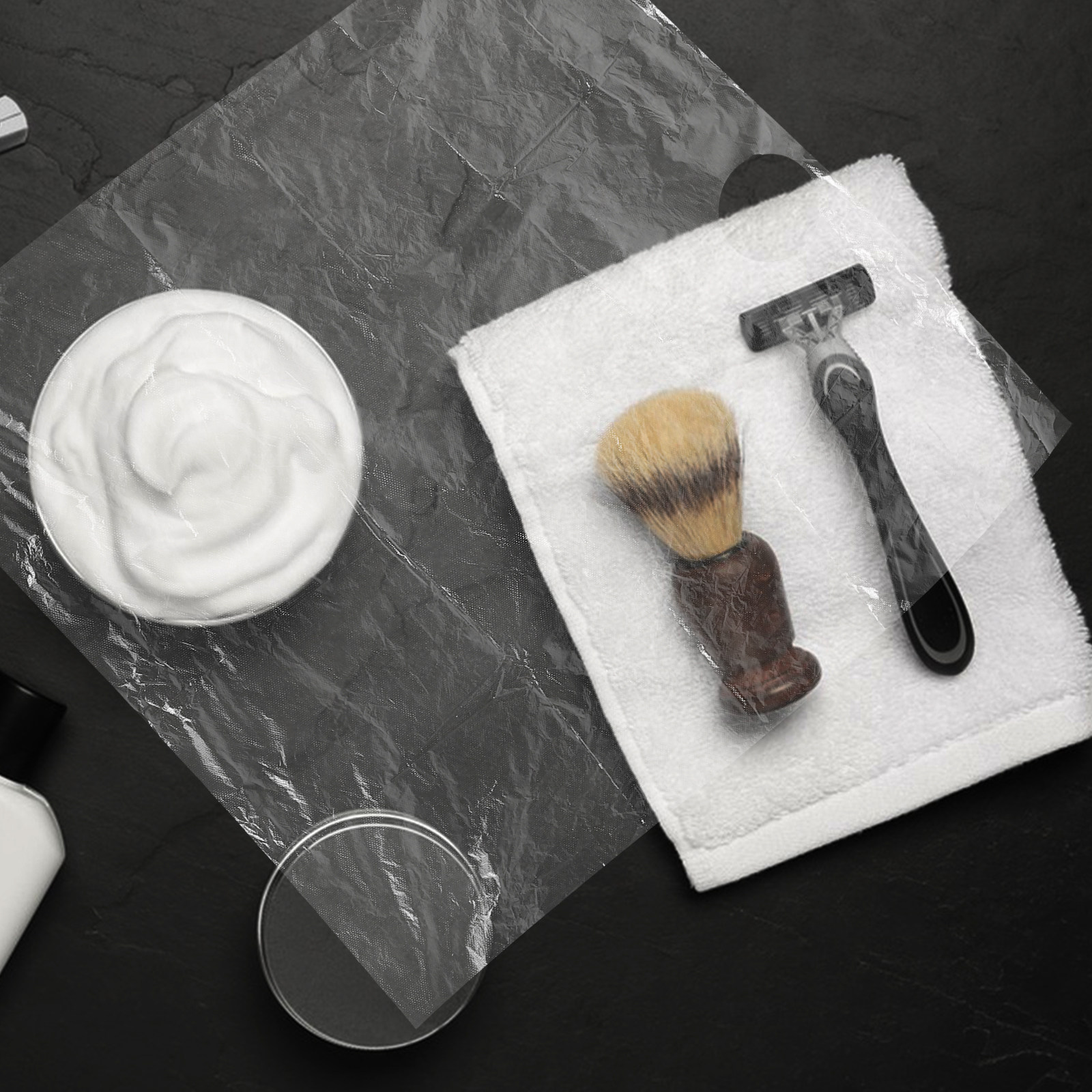 남성용 일회용 면도 빕, 수염 트리밍 커버, 싱크대 커 - Men'S Beard Grooming 리뷰 및 가격