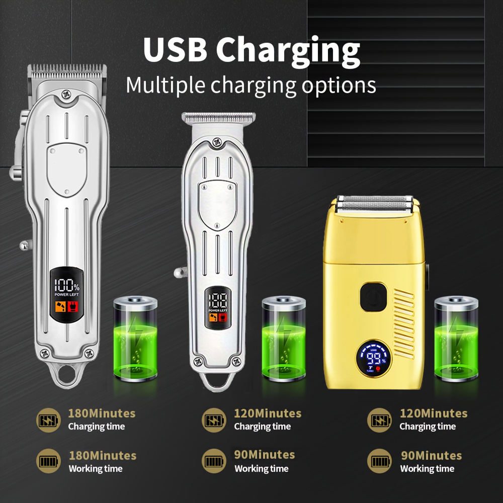 헤어 클리퍼 전기 면도기 남성용 USB 충전식 클리퍼  - Men'S Grooming Clippers 리뷰 및 가격
