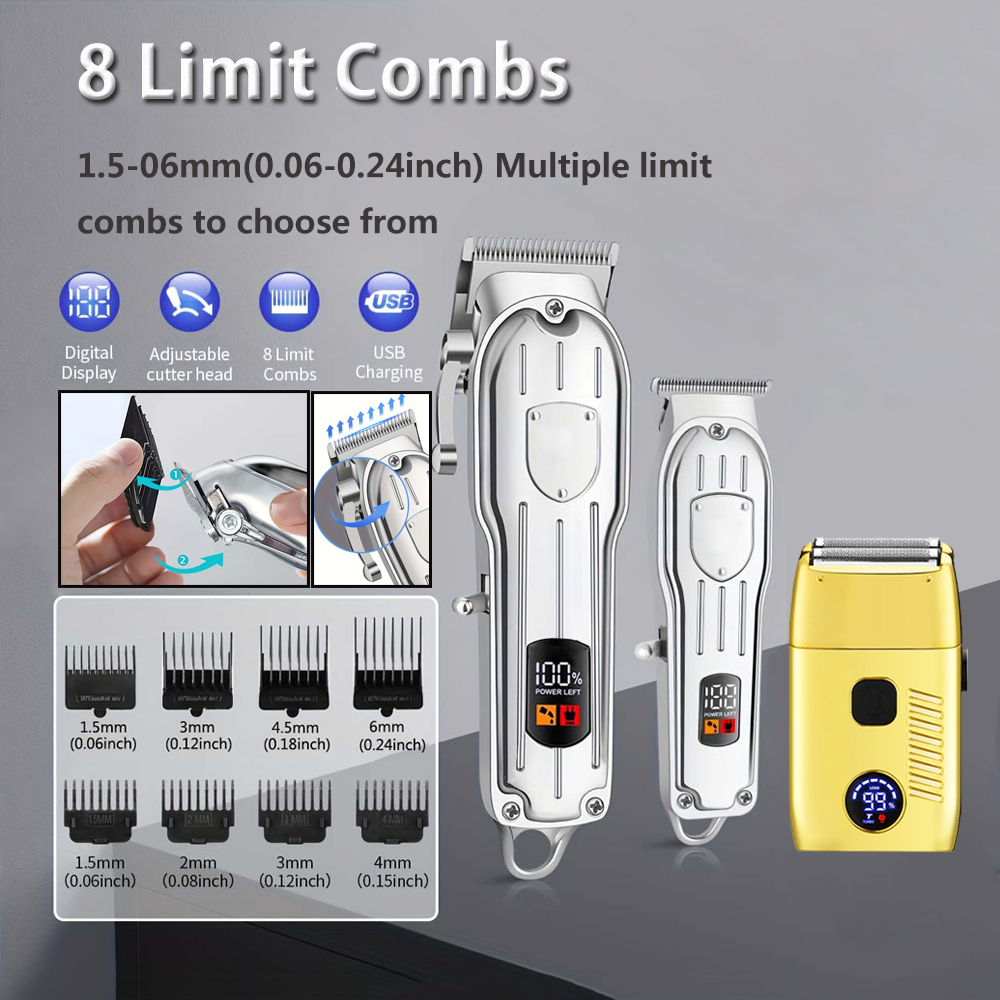 헤어 클리퍼 전기 면도기 남성용 USB 충전식 클리퍼  - Men'S Grooming Clippers 리뷰 및 가격